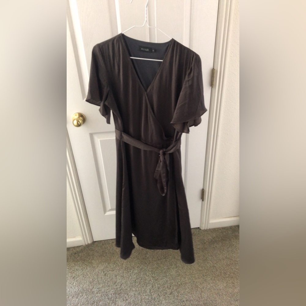 Roolee small tie midi dress